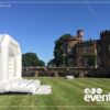 White Wedding Bouncy Castle in Shropshire