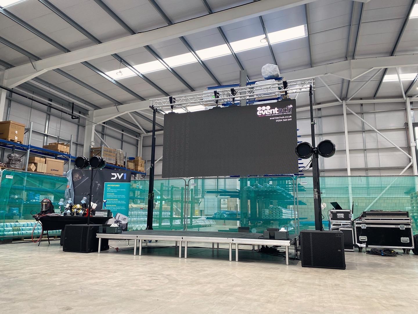 LED Video Wall Hire Blackburn from Eventech UK